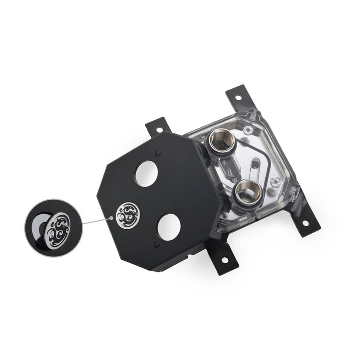Bitspower Summit ES CPU Water block, AMD Edition - Black