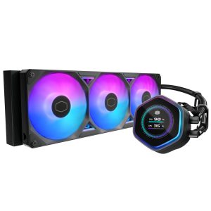 Cooler Master MasterLiquid 360 Atmos 2 LCD ARGB AIO Cooler - black : image 2