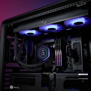 Cooler Master MasterLiquid 360 Atmos 2 LCD ARGB AIO Cooler - black : image 7