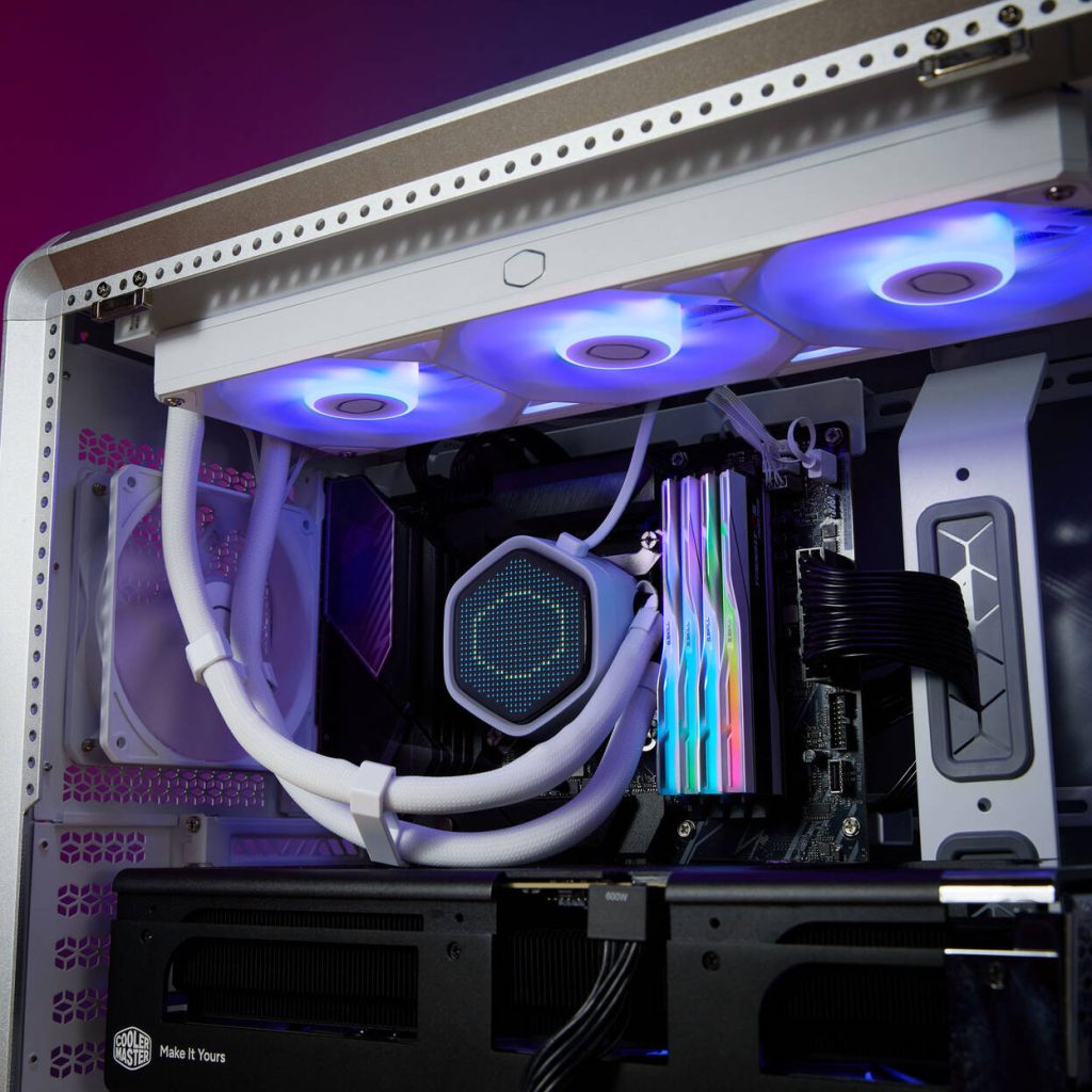 Cooler Master MasterLiquid 360 Atmos 2 Pixel LED AIO Cooler - White