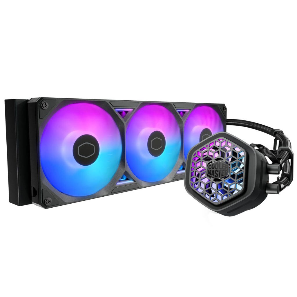 Cooler Master MasterLiquid 360 Atmos 2 VRM AIO Cooler - Black : image 2