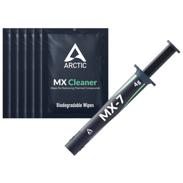 Arctic MX-7 Thermal Paste, with Cleaning Wipes – 4g
