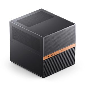 Jonsbo N6 NAS Cube Case, M-ATX - Black