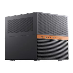 Jonsbo N6 NAS Cube Case, M-ATX - Black