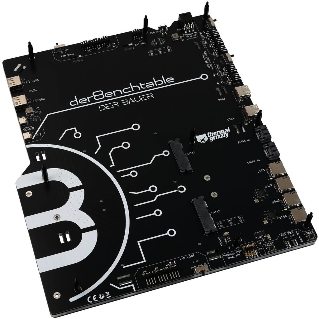 Thermal Grizzly der8enchtable - Test Bench / Display Table