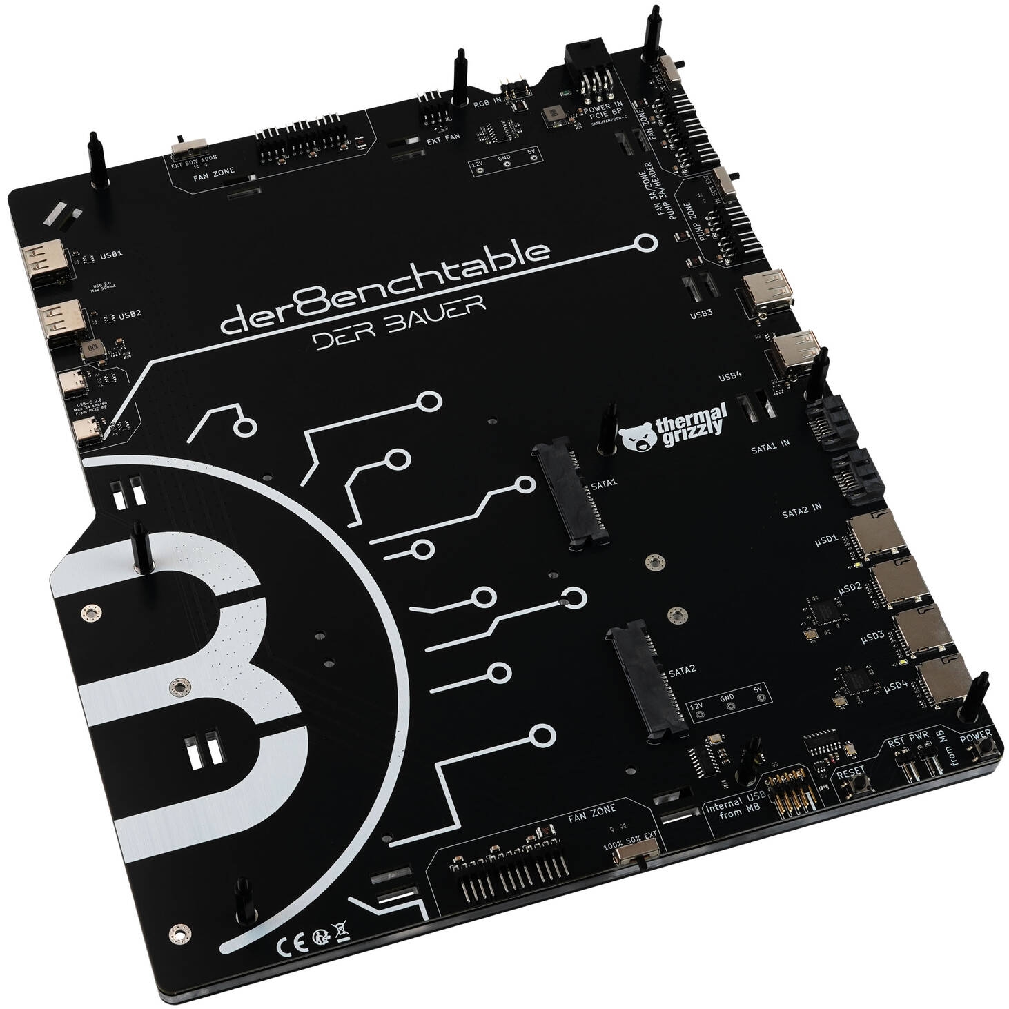 Thermal Grizzly der8enchtable - Test Bench / Display Table