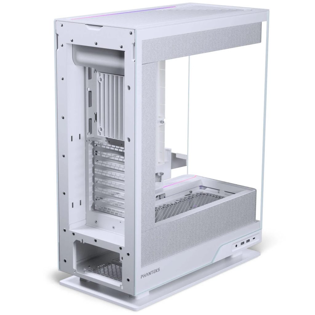 Phanteks Evolv X2 Matrix PC Case, Mid-Tower, E-ATX, Tempered Glass, Matrix LED - White