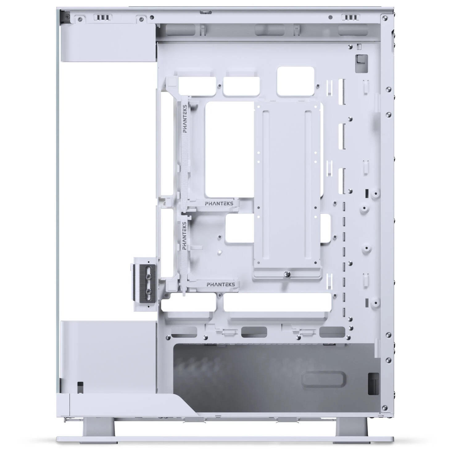 Phanteks Evolv X2 Matrix PC Case, Mid-Tower, E-ATX, Tempered Glass, Matrix LED - White