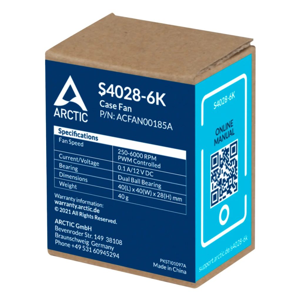Arctic S4028-6K (40x40x28 mm Fan)