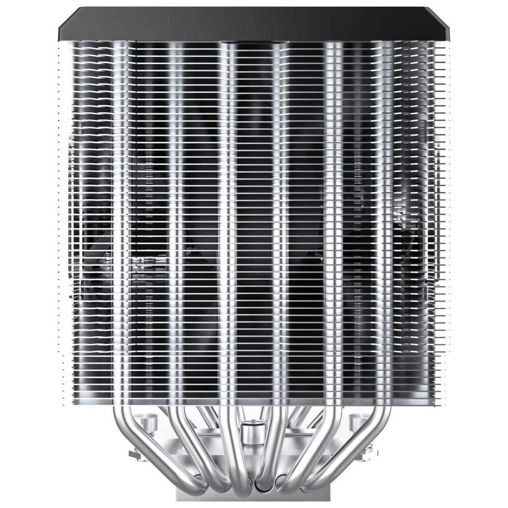 Montech NX600 CPU Cooler, Dual Tower - 2x 120mm, black