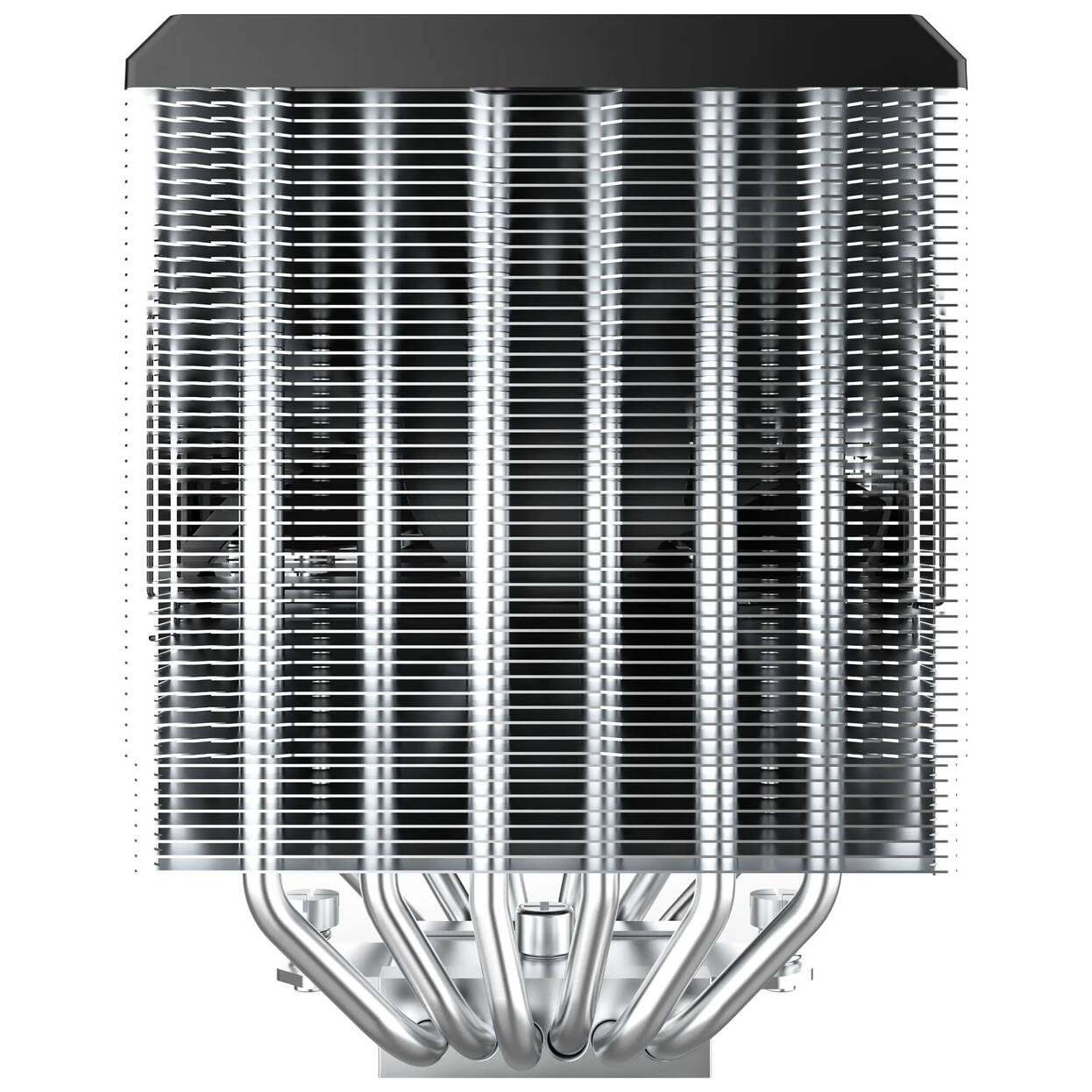 Montech NX600 CPU Cooler, Dual Tower - 2x 120mm, black
