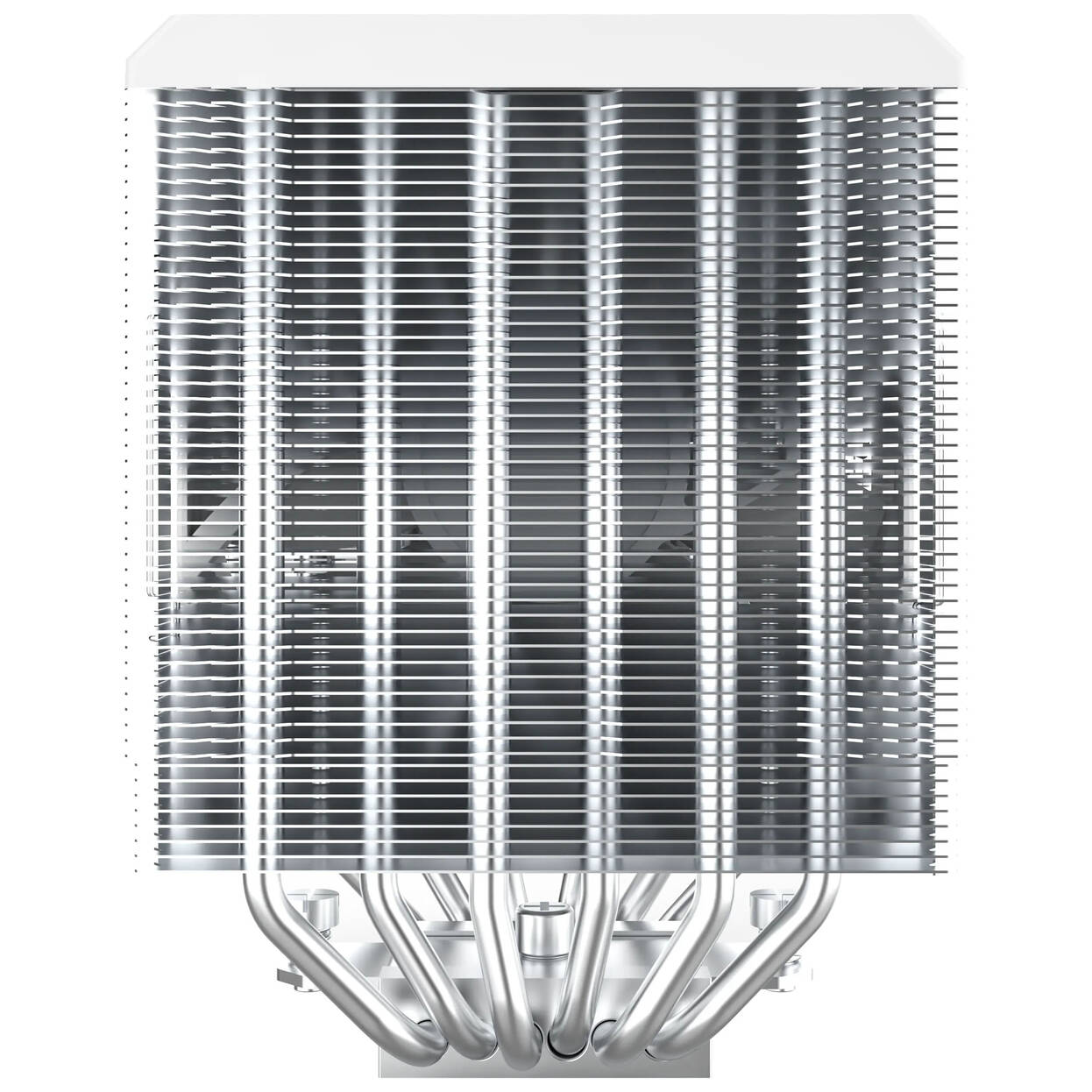 Montech NX600 CPU Cooler, Dual Tower - 2x 120mm, white