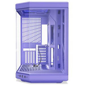 Hyte Y70 PC Case, Mid Tower, Tempered Glass - Taro Milk
