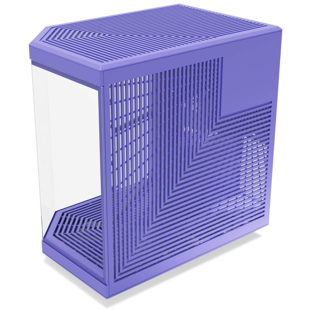 Hyte Y70 PC Case, Mid Tower, Tempered Glass - Taro Milk