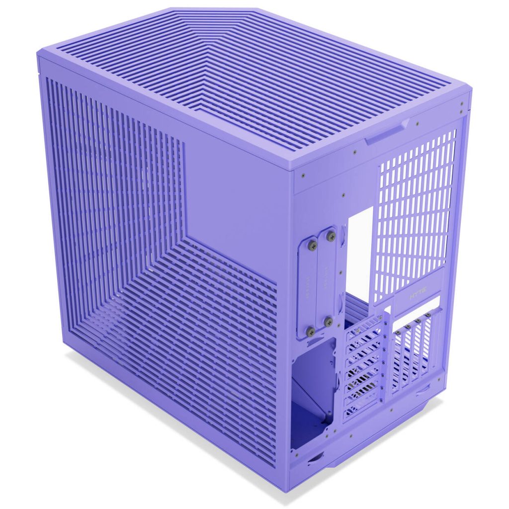 Hyte Y70 PC Case, Mid Tower, Tempered Glass - Taro Milk
