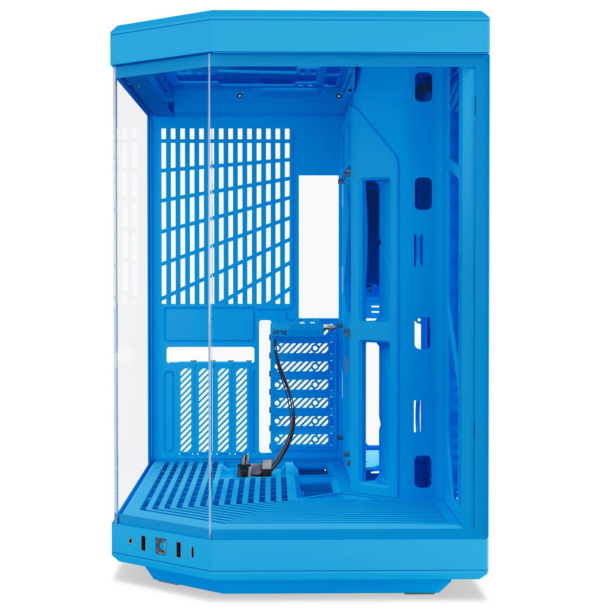 Hyte Y70 PC Case, Mid Tower, Standard – Blueberry Milk
