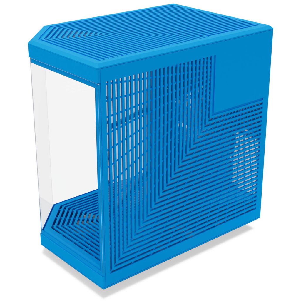 Hyte Y70 PC Case, Mid Tower, Standard – Blueberry Milk