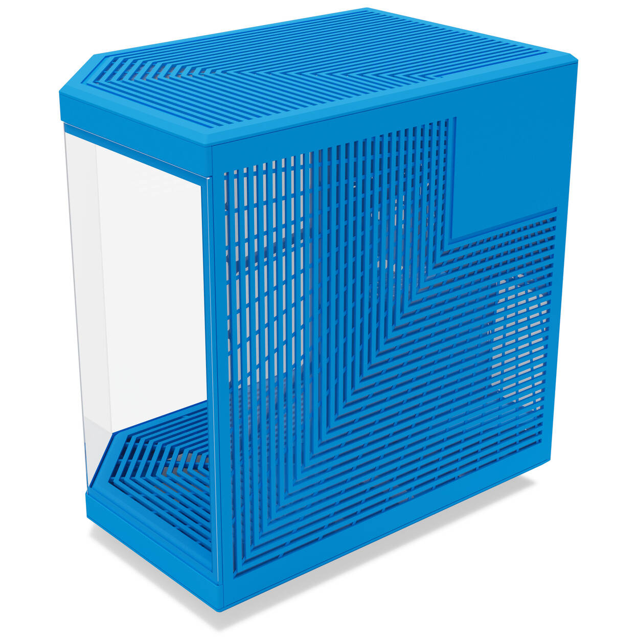 Hyte Y70 PC Case, Mid Tower, Standard – Blueberry Milk