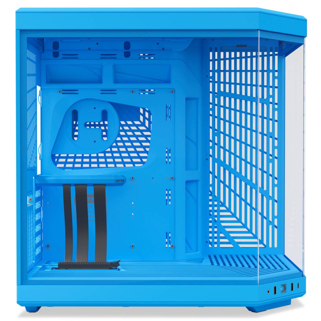 Hyte Y70 PC Case, Mid Tower, Standard – Blueberry Milk