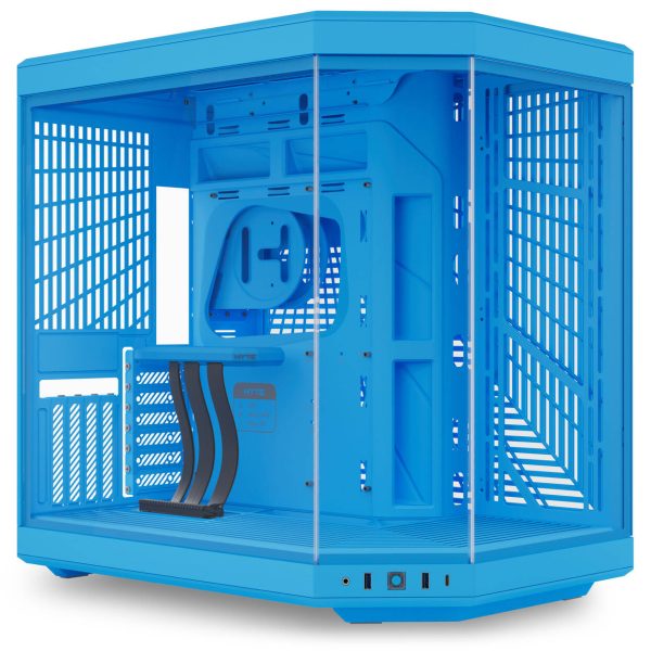 Hyte Y70 PC Case, Mid Tower, Standard – Blueberry Milk