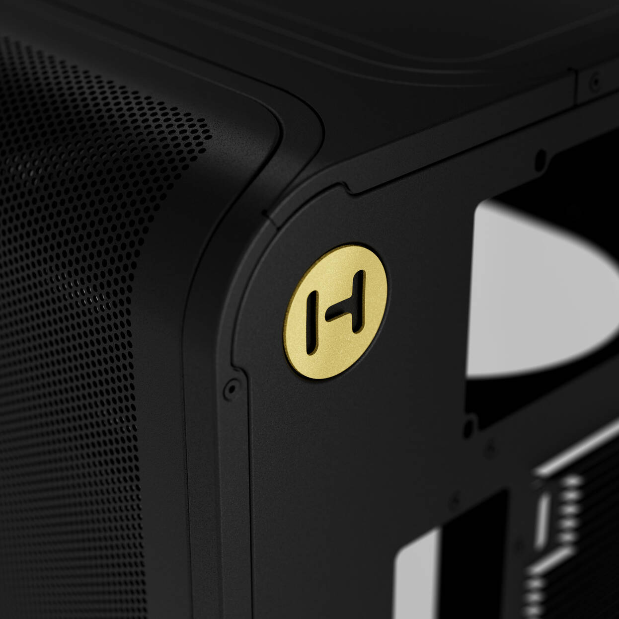 HYTE X50 Midi Tower - Pitch Black