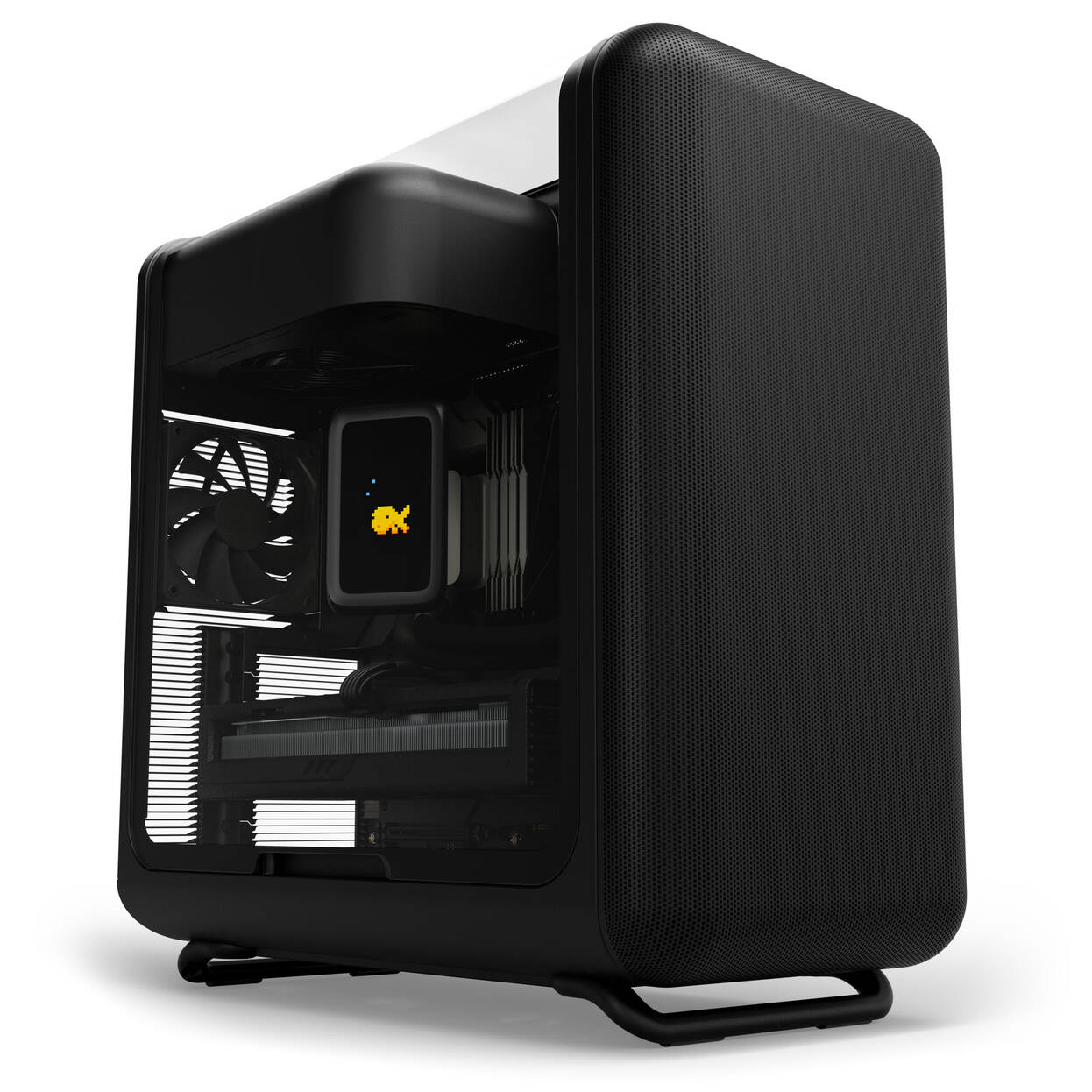 HYTE X50 Midi Tower - Pitch Black