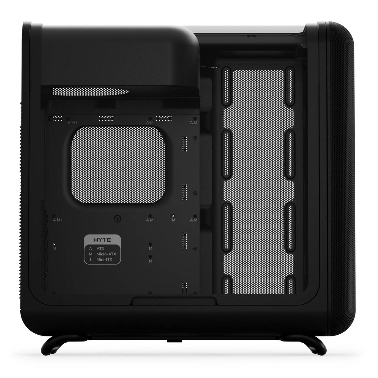 HYTE X50 Midi Tower - Pitch Black