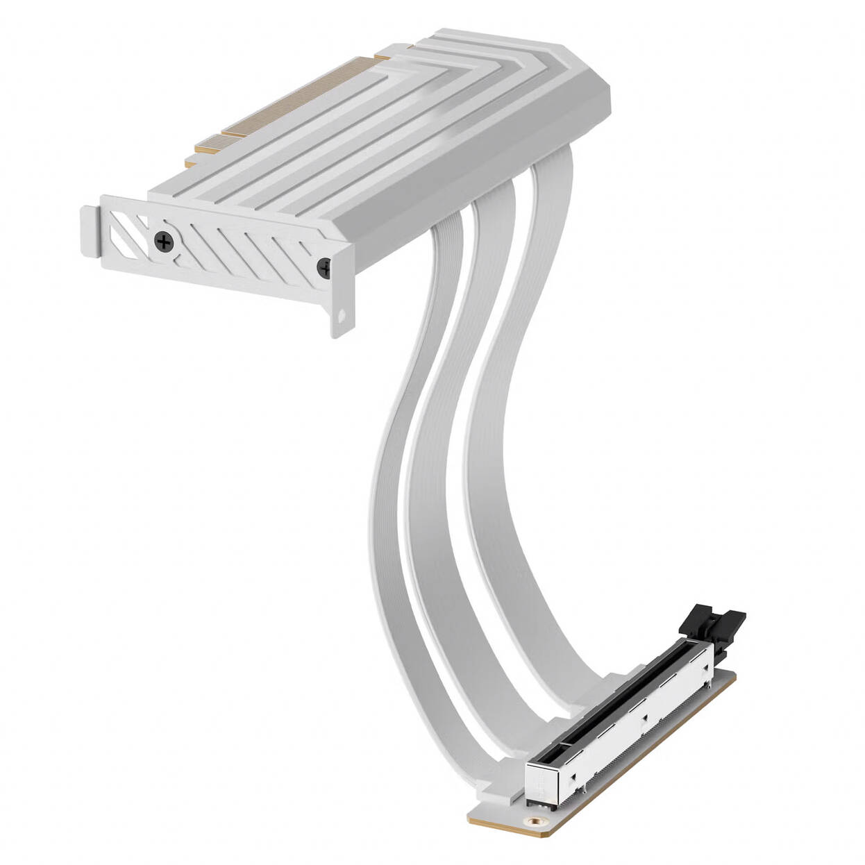 HYTE PCIe 5.0 Hyper Riser Cable - Snow White