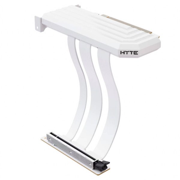 HYTE PCIe 5.0 Hyper Riser Cable – Snow White