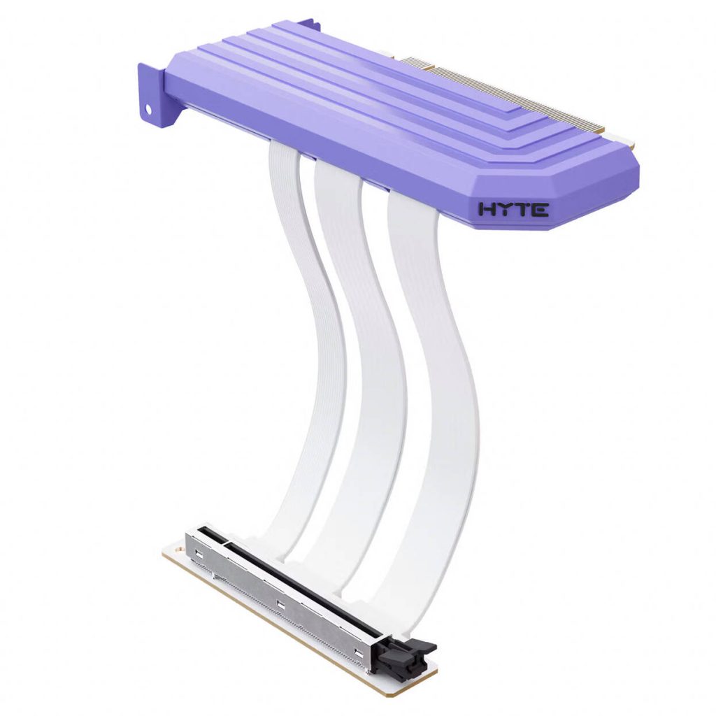HYTE PCIe 5.0 Hyper Riser Cable - Taro Milk : image 1