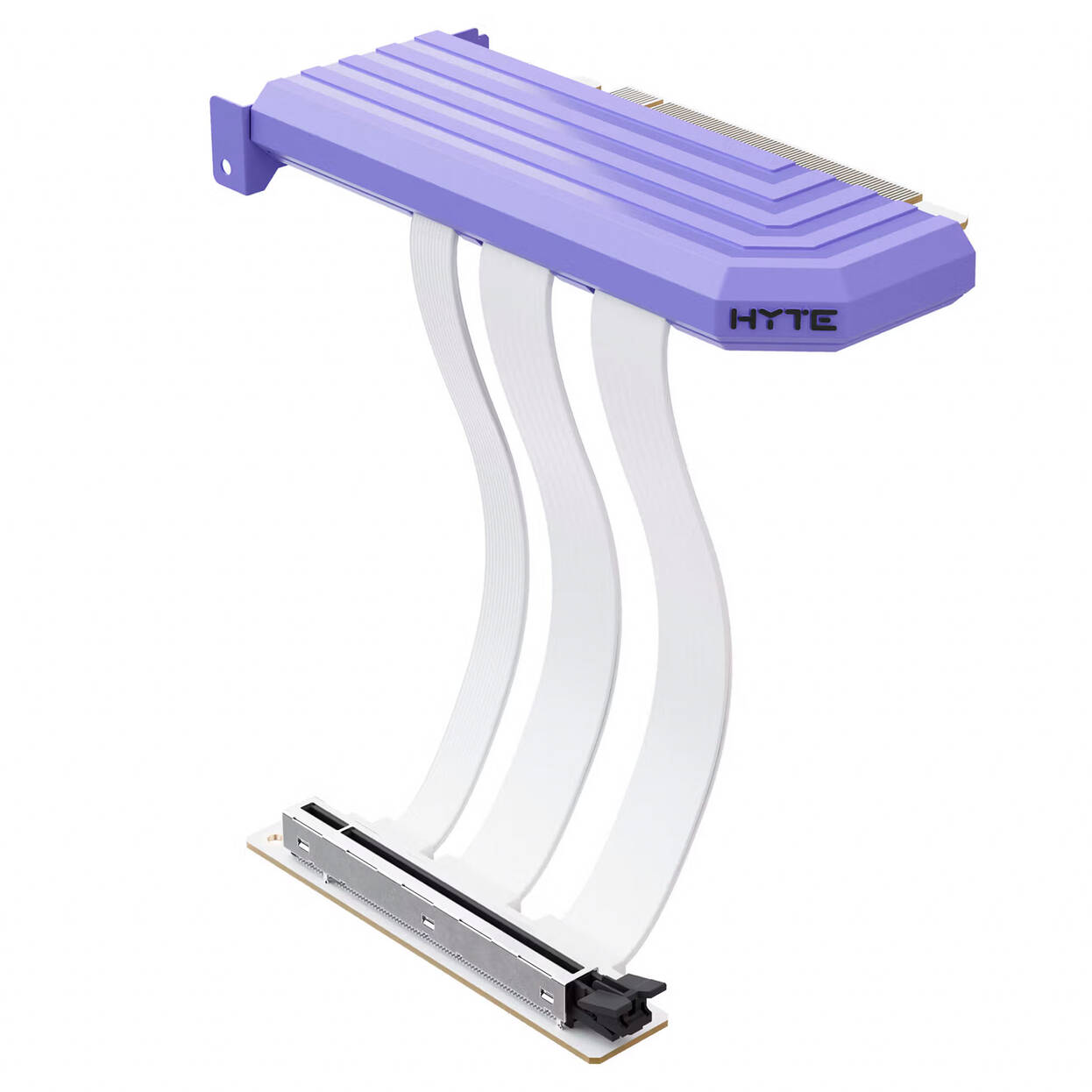 HYTE PCIe 5.0 Hyper Riser Cable - Taro Milk : image 1