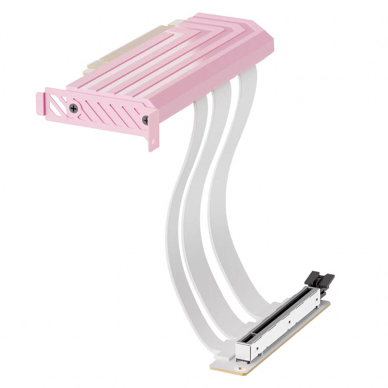 HYTE PCIE 5.0 Hyper Riser Cable - Strawberry Milk