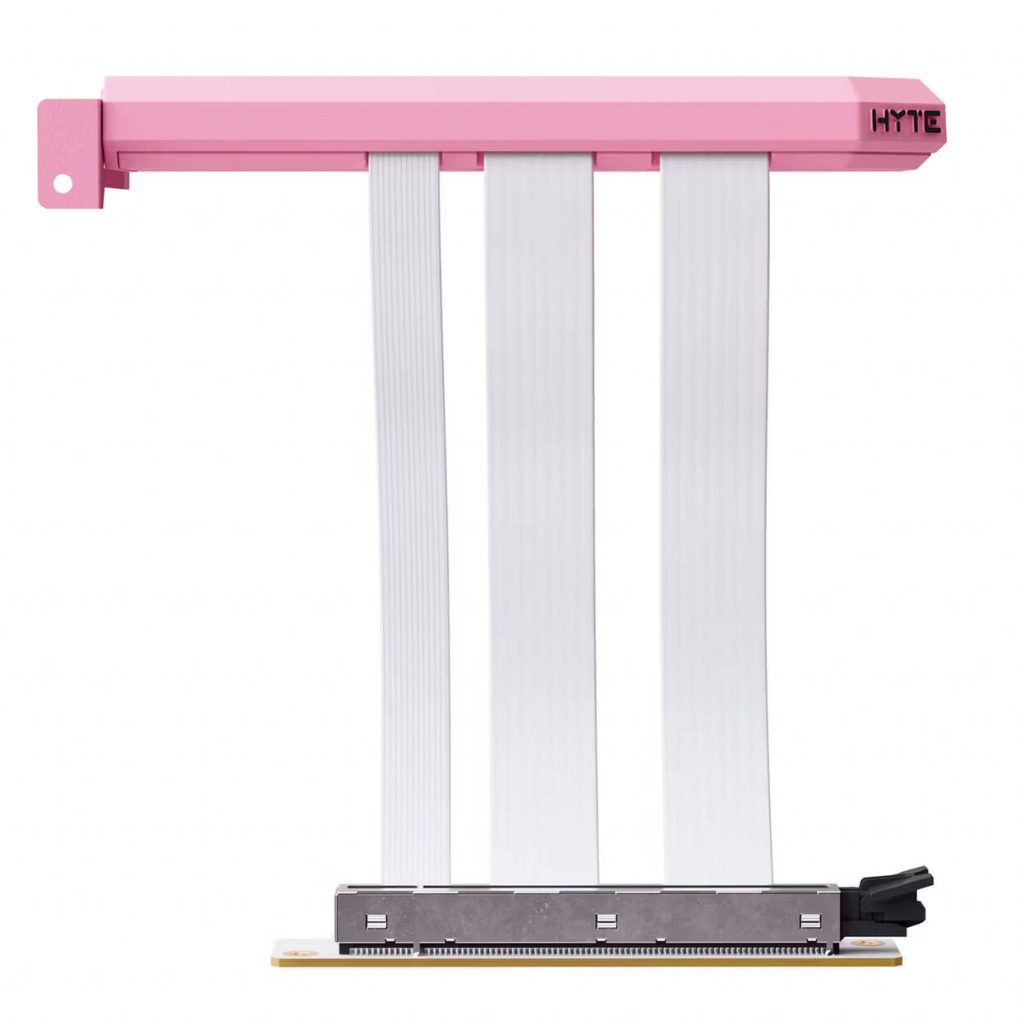 HYTE PCIE 5.0 Hyper Riser Cable - Strawberry Milk