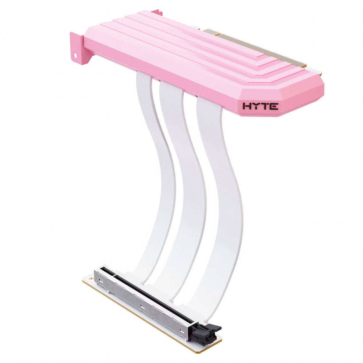 HYTE PCIE 5.0 Hyper Riser Cable - Strawberry Milk