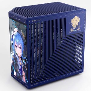 HYTE Y70 Suisei Edition PC Case, Mid Tower, E-ATX, Tempered Glass - Blue