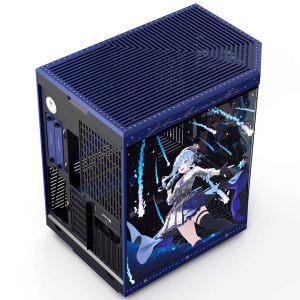 HYTE Y70 Suisei Edition PC Case, Mid Tower, E-ATX, Tempered Glass - Blue