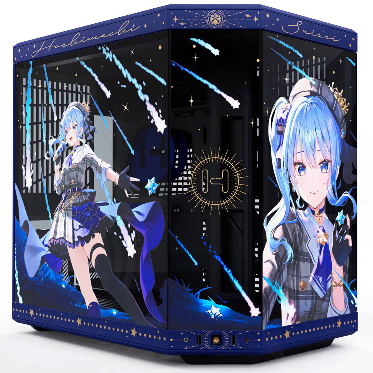 IN WIN Winbot design case - white-blue - Watercooling UK