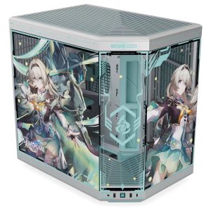 HYTE Y70 Firefly Japan Edition PC Case, Mid-Tower, E-ATX Tempered Glass - Silver