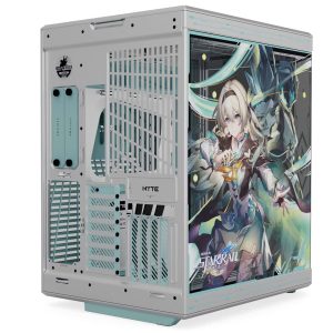 HYTE Y70 Firefly Japan Edition PC Case, Mid-Tower, E-ATX Tempered Glass - Silver