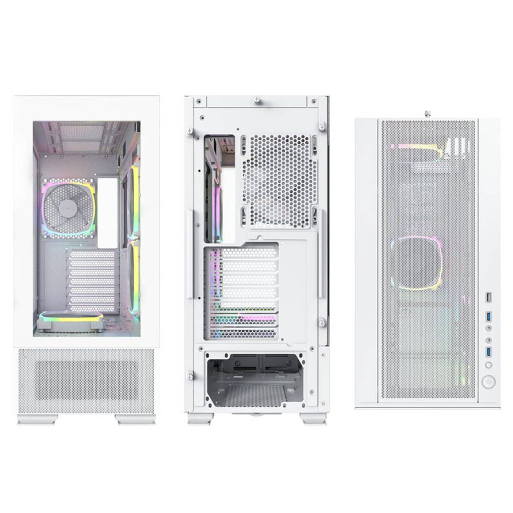Montech SKY TWO, Mid Tower - White