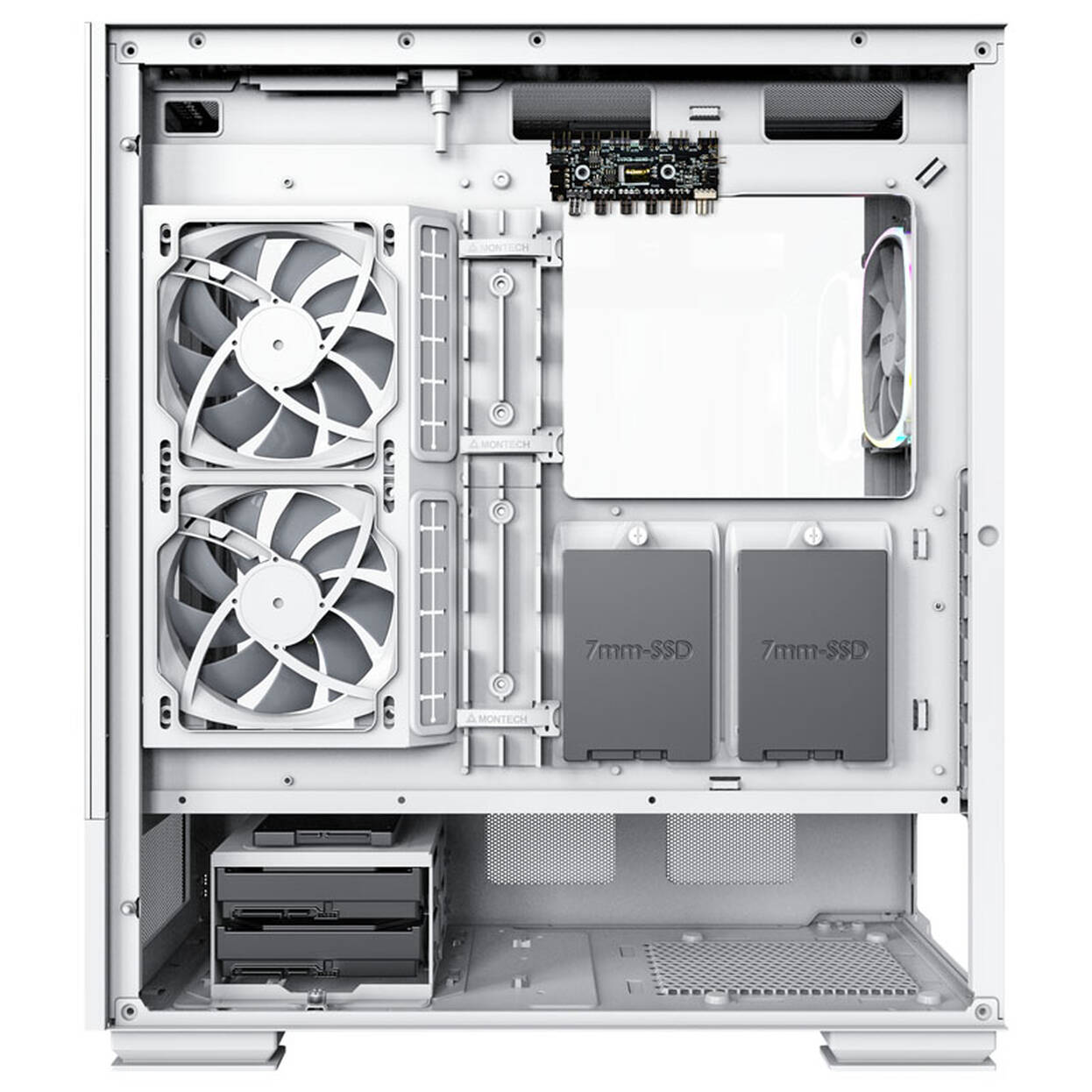 Montech SKY TWO, Mid Tower - White