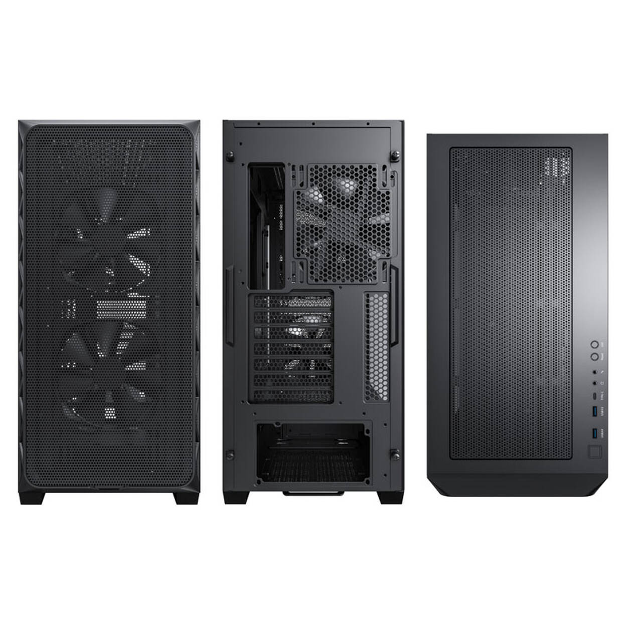 Montech AIR 903 Base Mid Tower, Tempered Glass - Black
