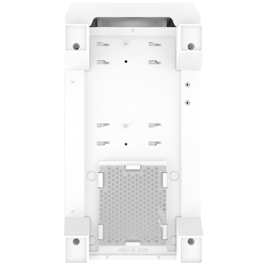 Montech AIR 100 LITE PC Case, Mid Tower, Micro-ATX, Tempered Glass - white