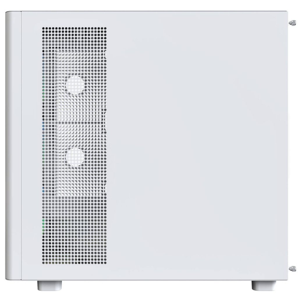 Montech XR Wood PC Case, Mid Tower, ATX, ARGB, Tempered Glass - White