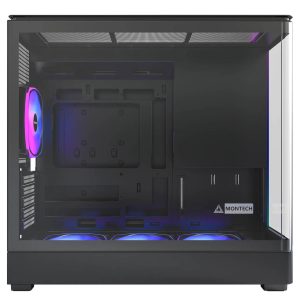Montech KING 15 PRO PC Case, Mini Case, mATX, Tempered Glass, RGB - black