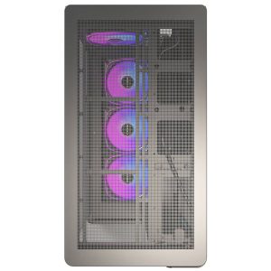 Montech KING 15 PRO PC Case, Mini Case, mATX, Tempered Glass, RGB - black