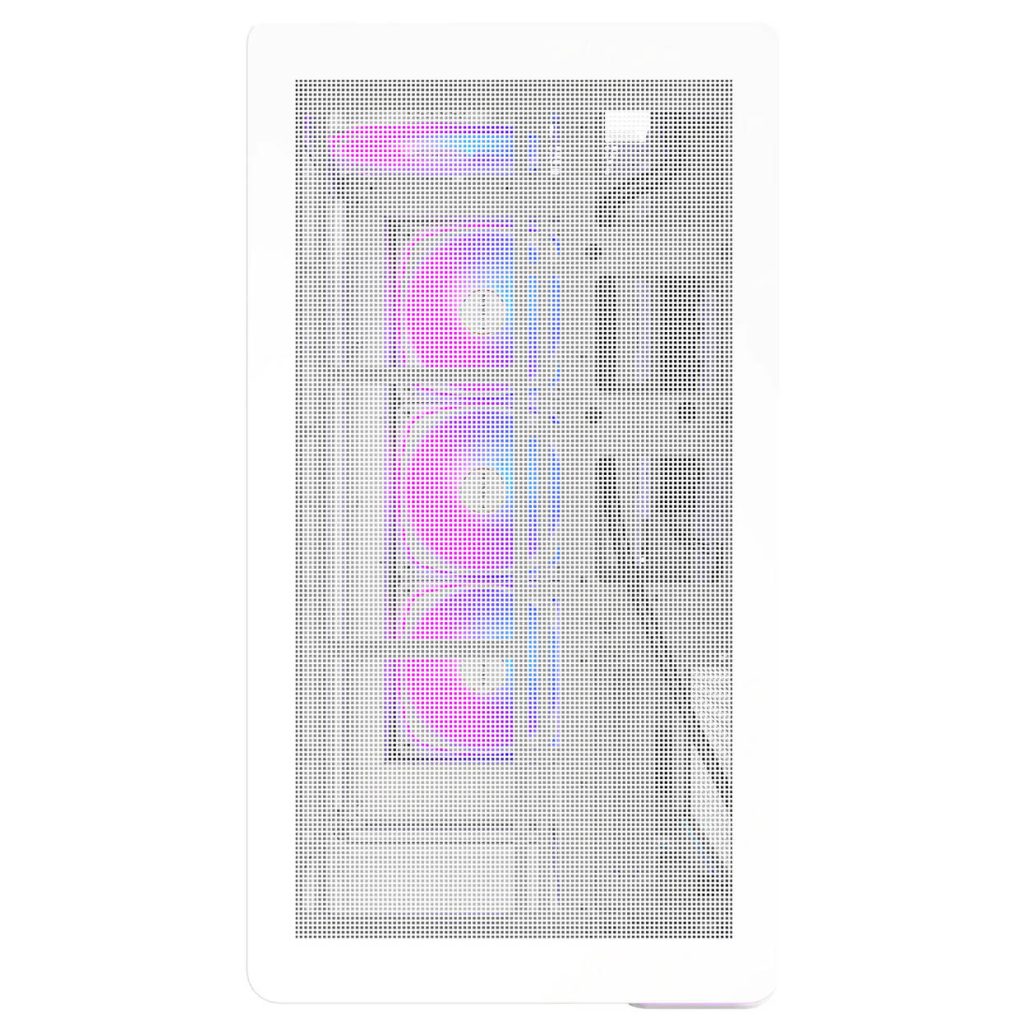 Montech KING 15 PRO PC Case, Mini Case, mATX, Tempered Glass, RGB - white