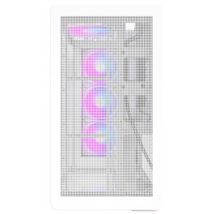 Montech KING 45 PRO PC Case, Mid Tower, ATX, Tempered Glass, RGB - white