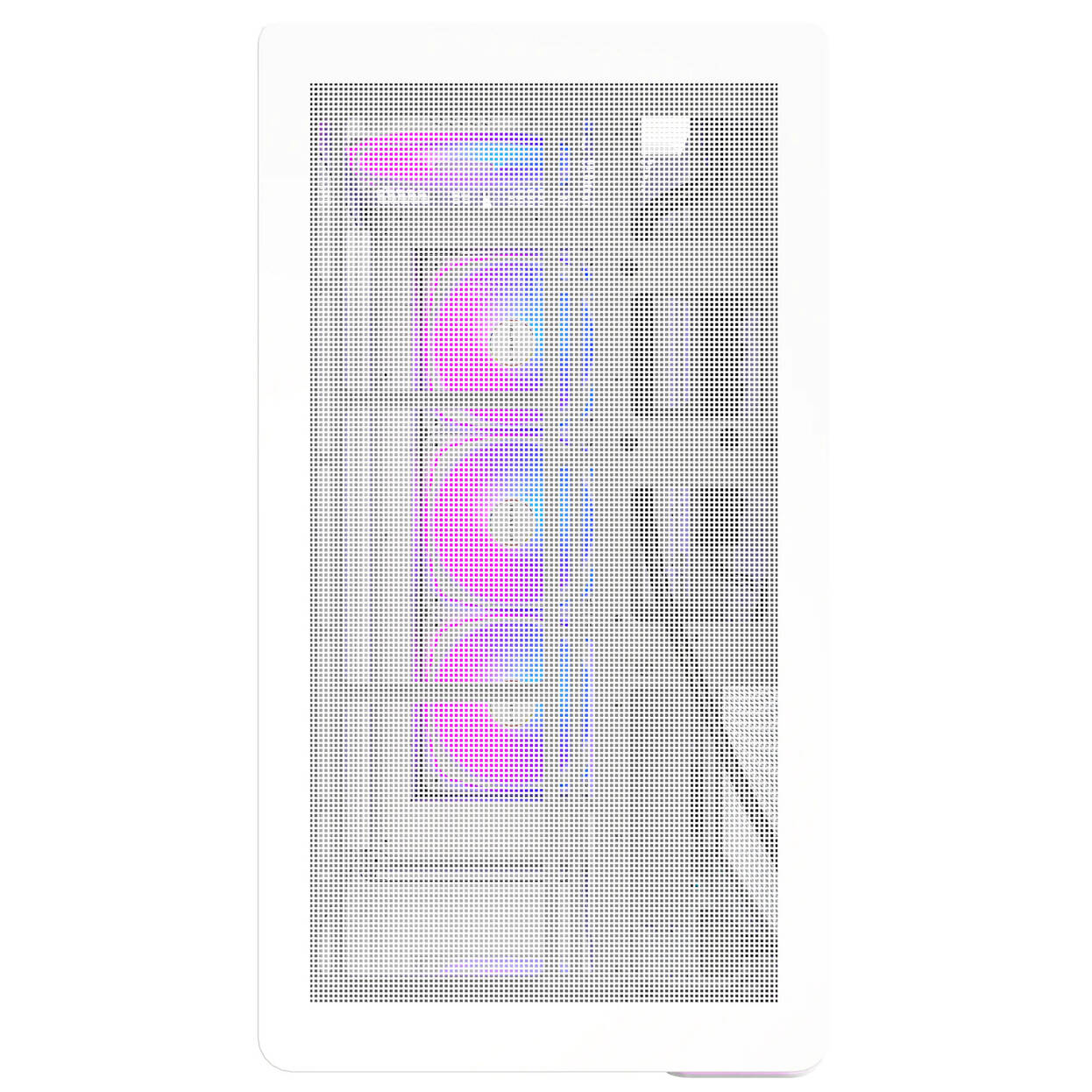Montech KING 45 PRO PC Case, Mid Tower, ATX, Tempered Glass, RGB - white