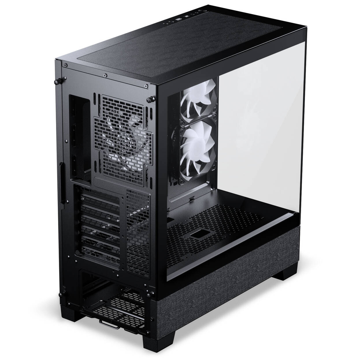 Phanteks XT View Matrix PC Case, Mid-Tower, E-ATX, Tempered Glass, Matrix LED - Black